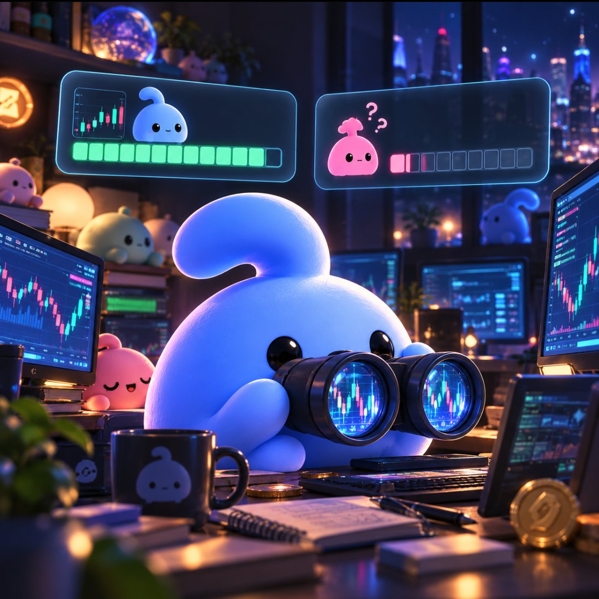 nibi_net's tweet photo. current status:
watching the market 👀
█████████░ 93%
understanding humans ░░░░░░░░░░ 2% https://t.co/0BXmcMY00i