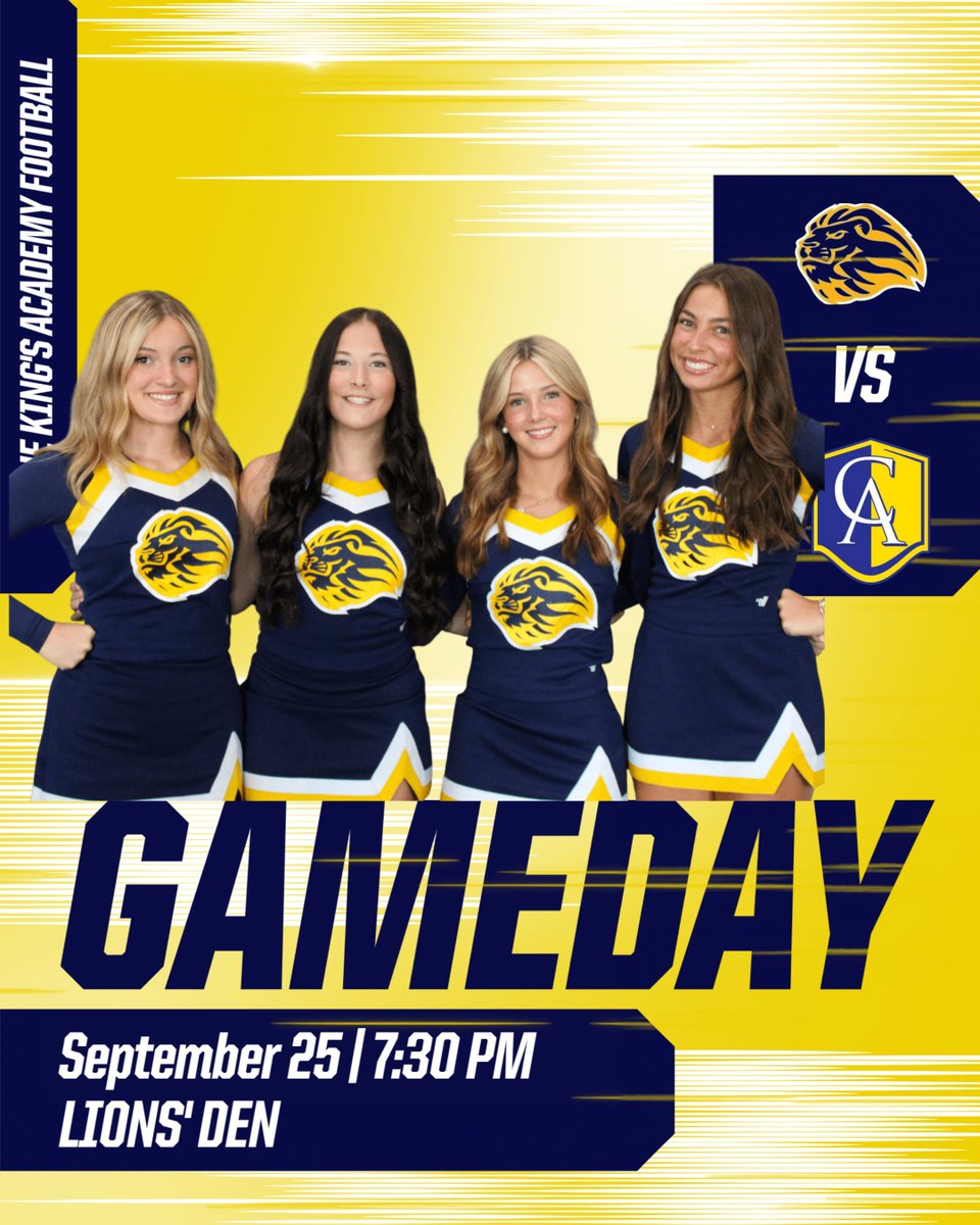 kingsathl's tweet photo. It is homecoming!!
Kick off is set for 7:30! 
#GOLions https://t.co/ENAQ3j5zIz