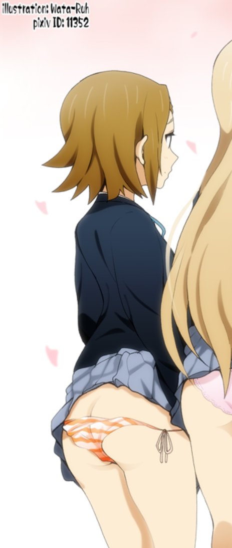 NazunaSensei's tweet photo. RITSU PANTSU!?!?!?!!! https://t.co/XXPnbkrJHb