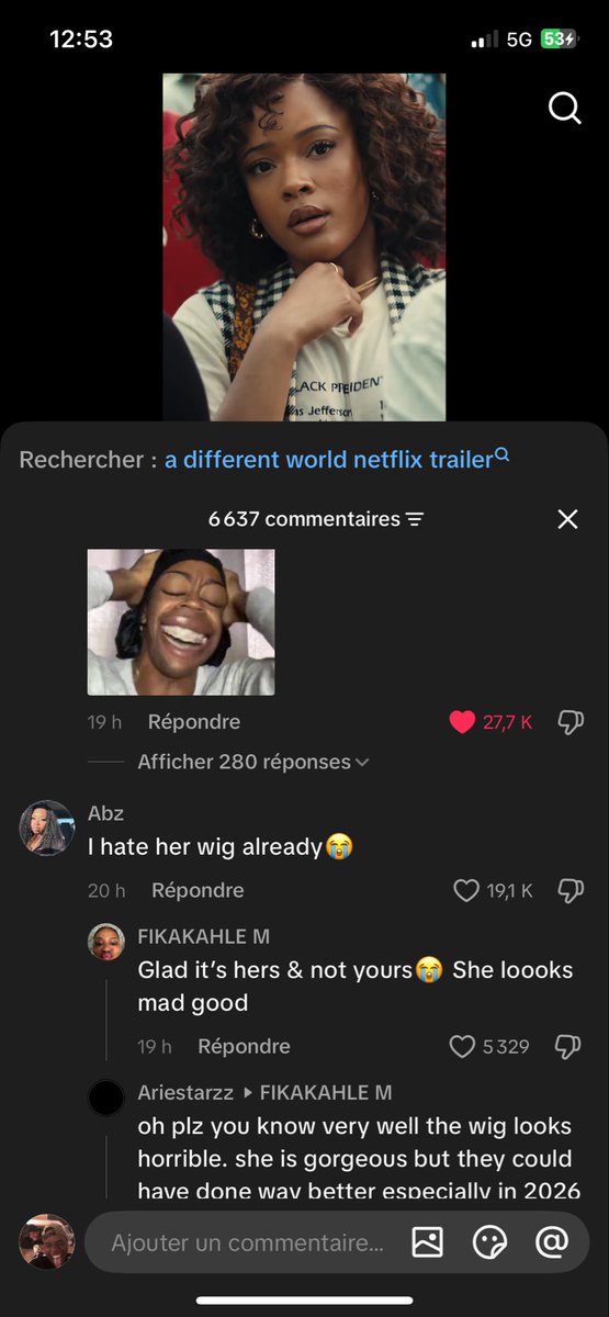 BLACKEFF3CT's tweet photo. Les noires dans les médias respirent : 
Les noirs : https://t.co/HTLZ3i22D5
