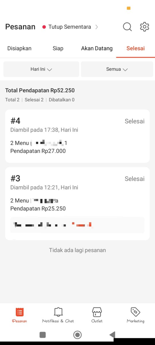 purpleblits's tweet photo. Alhamdulillah untuk hari ini
Bersih dapat 39k an https://t.co/gXVs2DHXKt