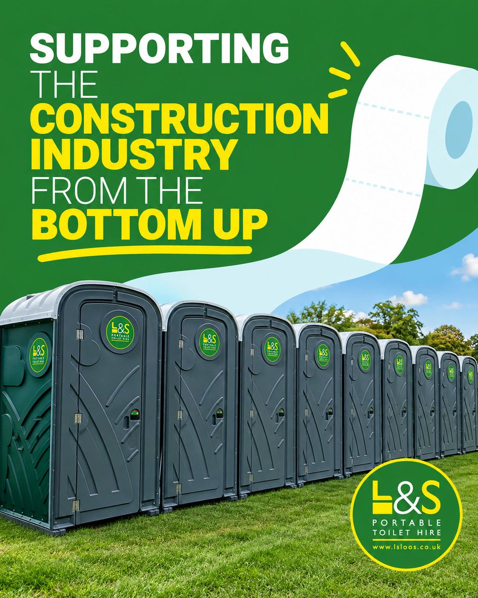 LSWaste's tweet photo. Clean, reliable and delivered direct to site.

👉 Book online: https://t.co/kwrIphlSQF

#PortableToilets #Construction #SiteLife #LSWaste https://t.co/HRWgZL84KR