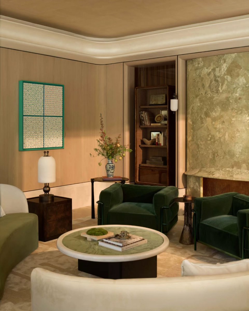 RoxyLuciusva's tweet photo. At the historic intersection of Shanghai’s Hengfu and Longhua, THE CATANIA redefines low-density living, blending Haipai elegance with Eastern refinement. A 270-meter green corridor frames this private sanctuary, where architecture and art meet in https://t.co/nISvkVB6tF