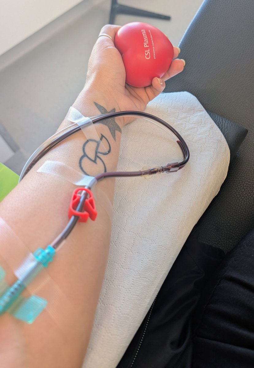 Andreeagxwj's tweet photo. 2 x pro Woche, seit über ein Jahr.
Wie steht ihr Plasma Spende gegenüber?
#cslplasma #bremen https://t.co/XKcKmSNuSr