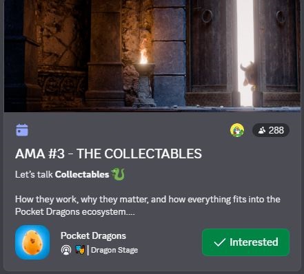 karpo27's tweet photo. 🚨 DON'T MISS @Pocket_Dragons_  AMA #3 TODAY! 

🎯 Why you CANNOT miss this one: 

- AMA Attendee Badge starts counting today
- Collectibles breakdown, alpha fresh leaks and Hatchery surprises (maybe ?). 
- Secret 24-hour Badge? 👀 👀 👀 

Set your reminders and get into Discord at 3:00 PM UTC:

https://t.co/sFY1lJDm24

#PocketDragons #NFTs