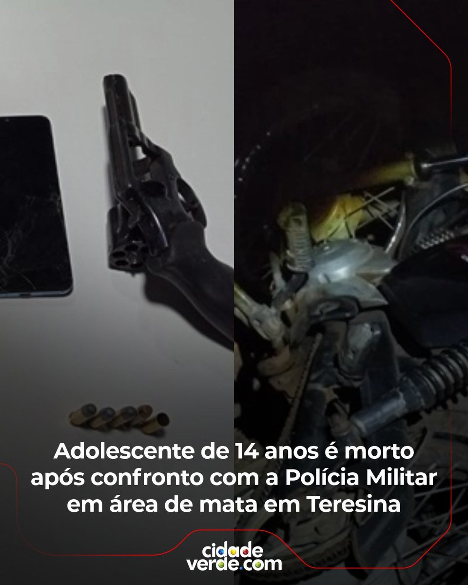 cidadeverde's tweet photo. Um adolescente de 14 anos morreu após ser atingido por disparos de arma de fogo durante uma intervenção policial na noite desta quinta-feira (24), na região do bairro Angelim, zona Sul de Teresina. 

Acesse: https://t.co/ajOkHl24EE https://t.co/zC4oqbPjsL