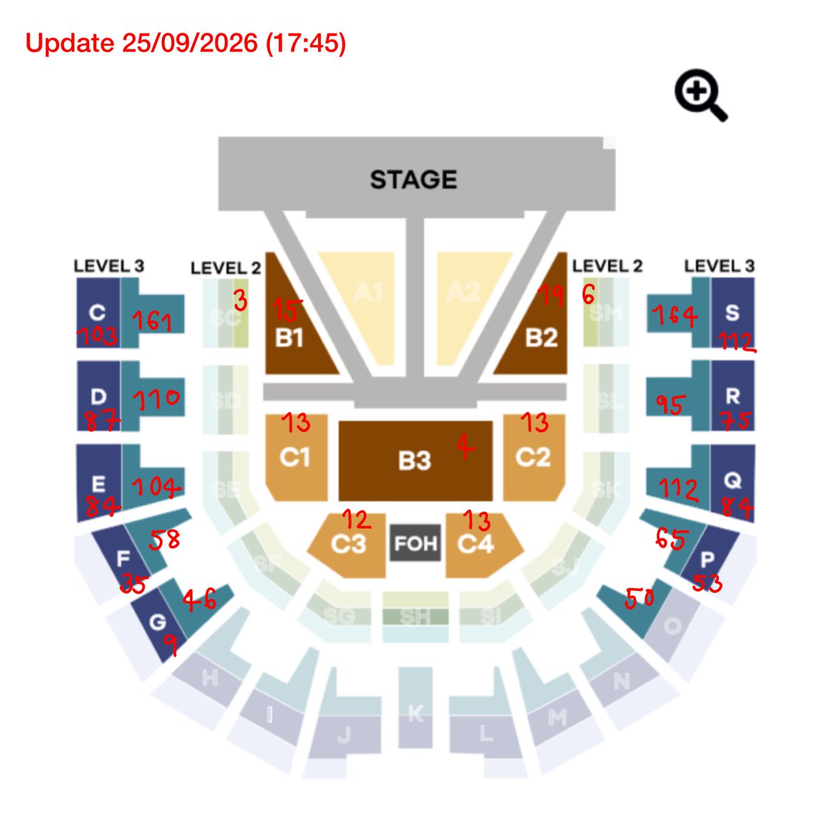 _lilsunflower_'s tweet photo. Update (เวลาประมาณ 17:45)

จำนวนที่นั่งตอนนี้จ้าาา มาช่วยกันปิด level 2 กันนน ใครที่ยังไม่มีบัตรมากดกันเร้ววว มีพี่เอลิสใจดีช่วยสนับสนุนค่าบัตรหลายคนเลยน้าา🖤❤️🪽

https://t.co/mVUMeEEVva…

#ATLASRingUpConcert #ATLASth #ATLAS_TH https://t.co/GR2T3QEJOW