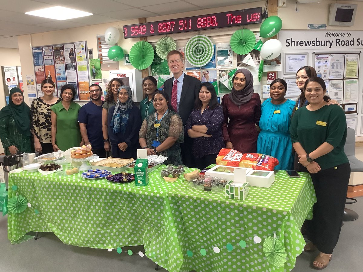 stephenctimms's tweet photo. Today the great team at Shrewsbury Health Centre, East Ham, is raising money for @macmillancancer : https://t.co/qMIG6aGT0I https://t.co/ngsAuqESK8