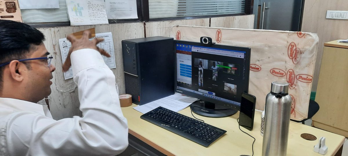 islrtc's tweet photo. Promoting Accessible Healthcare through ISL

As part of #IWDP2026, ISLRTC conducted an online Basic ISL Awareness Programme for Doctors, Nurses &amp; hospital staff from District Hospitals across Uttar Pradesh, with around 35 participants.

#indiaSpeaksISL https://t.co/iQ52QQrmge