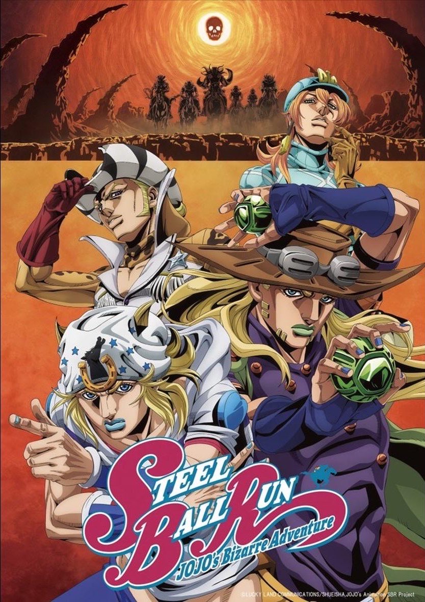 hanuta_riegel's tweet photo. Scenes that have been removed or changed in Steel Ball Run anime; a thread 🧵(EPISODE 2) https://t.co/w9CHJYLbYp