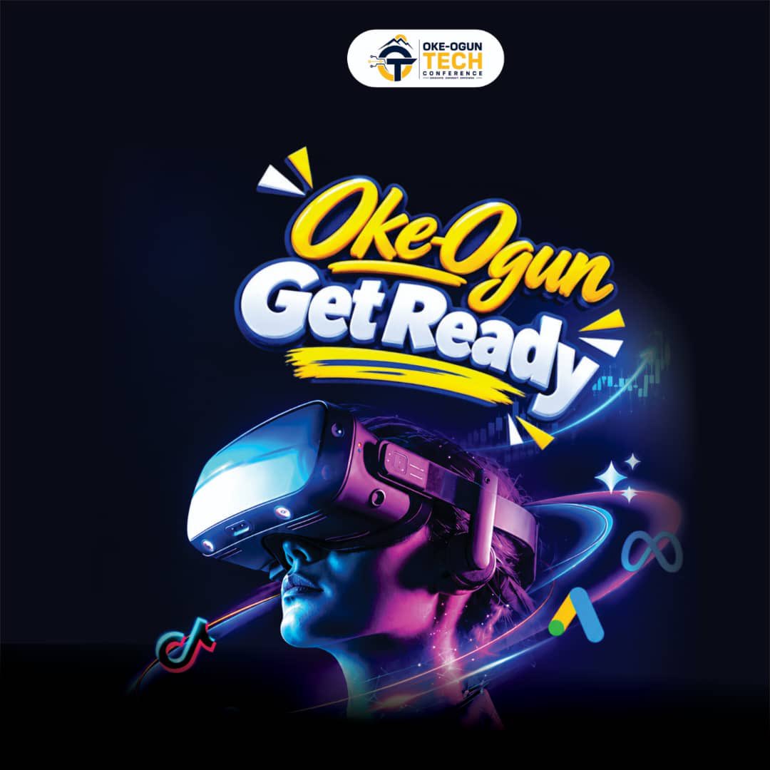 okeoguntechconf's tweet photo. SOMETHING BIG IS COMING TO OKE-OGUN! 🚀

We sparked the fire in 1.0, now we are building an empire in 2.0.

OKE-OGUN TECH CONFERENCE 2.0 is LOADING... https://t.co/HkWA0n81zc