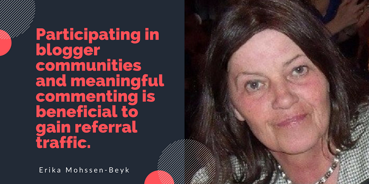 GuestCrewSocial's tweet photo. #Participating in blogger #communities and "meaningful" commenting is #beneficial to gain referral traffic. - https://t.co/1GqVLqK5t6 Via. @UttoranSen @GuestCrew @ErikaMohssenBey https://t.co/P5qx6q02E6