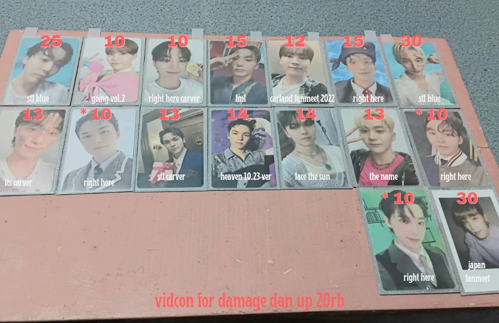 wonw00lovey's tweet photo. #wts yuk jajan pc harga receh, min pembelian 30rb

🏡 dom sulsel
❌️ exc adm 25% dan pack
✅️ keep event w/dp
🍊 co by oren

bole dm klo mau bertanya-tanya, take banyakan nnti ada diskon lagi 😍
#seventeen #carat https://t.co/3kflrXY9Hw