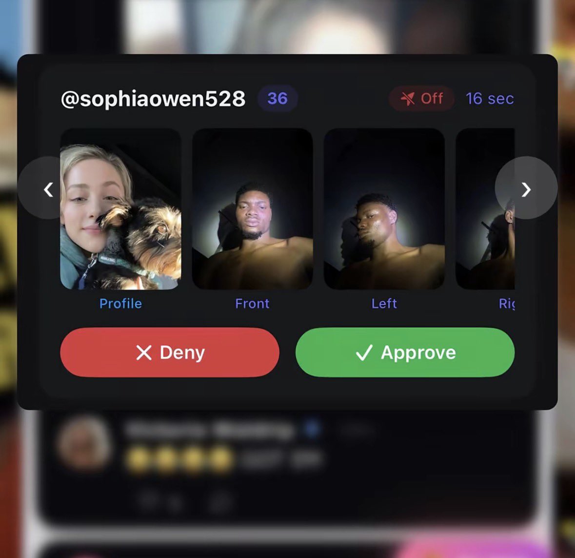 Bloseptnew's tweet photo. this app reveals the identity of whoever is behind an account, is this even legal 😭? https://t.co/gw28YpdHAX