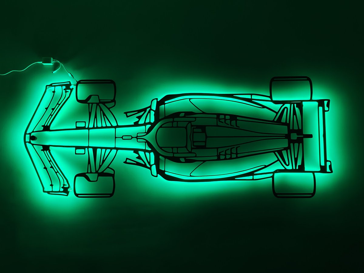 HAM_44__'s tweet photo. The Illuminated F1: A Custom Wall Metal Masterpiece https://t.co/6OxfSmp6kk