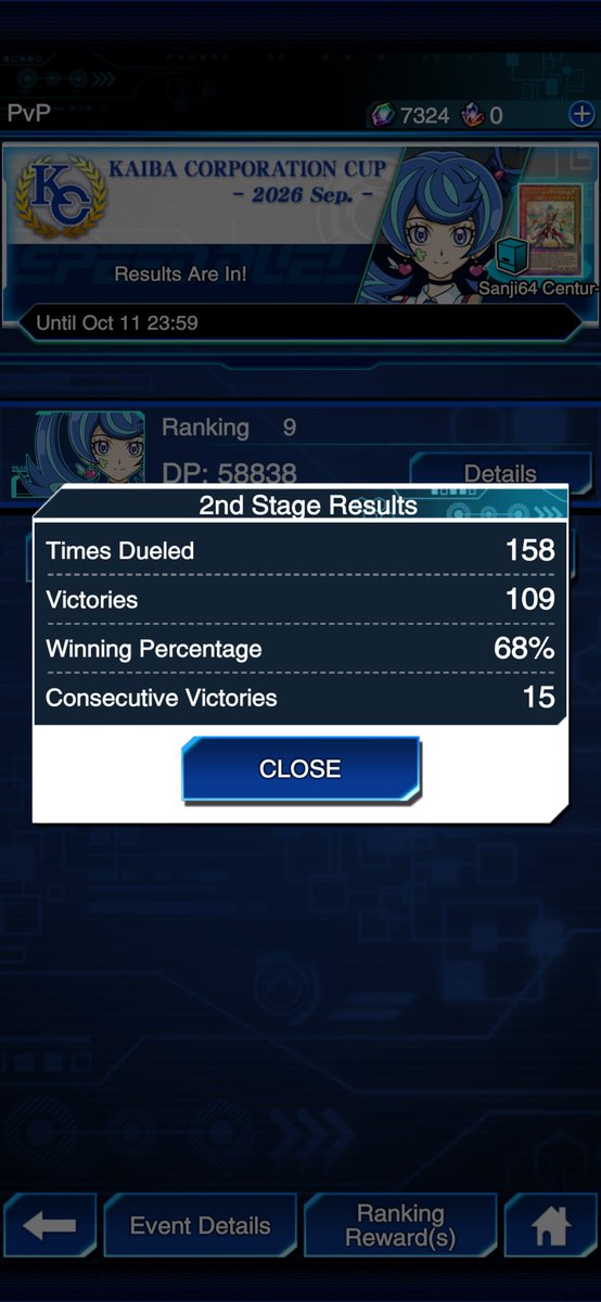 Sanji947's tweet photo. Kc Cup-9th Place Global
After my performance on day 1 and day 2 I was hoping to achieve #1
Marincess0-15k(and a bit day3)

Centurion 16k-57k(30-3 run) day2

Thanks to M&amp;P, NA Demons and especially Can’t relate for helping me accomplish this,Video soon!🥹

https://t.co/V5W2xJRIF2 https://t.co/rNFaA9R4U5