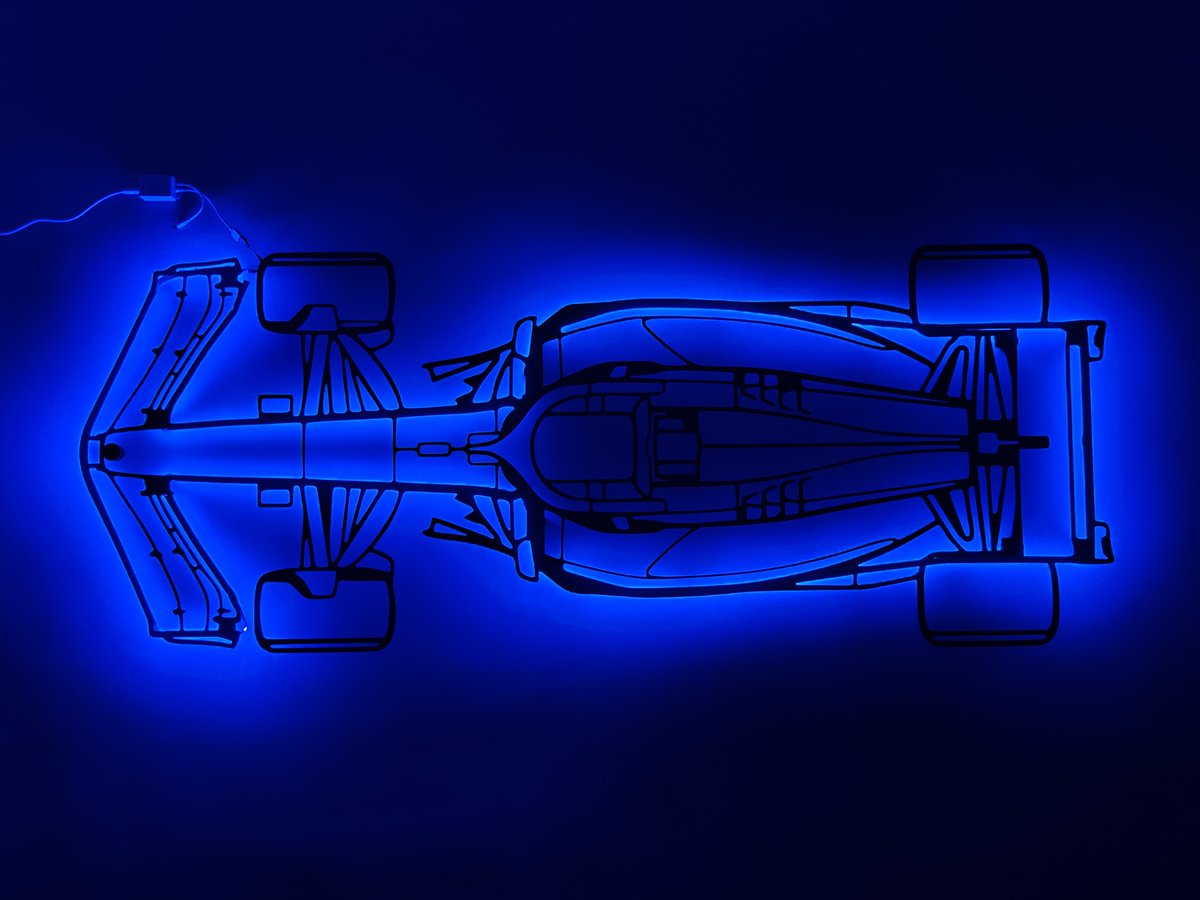 HAM_44__'s tweet photo. The Illuminated F1: A Custom Wall Metal Masterpiece https://t.co/6OxfSmp6kk