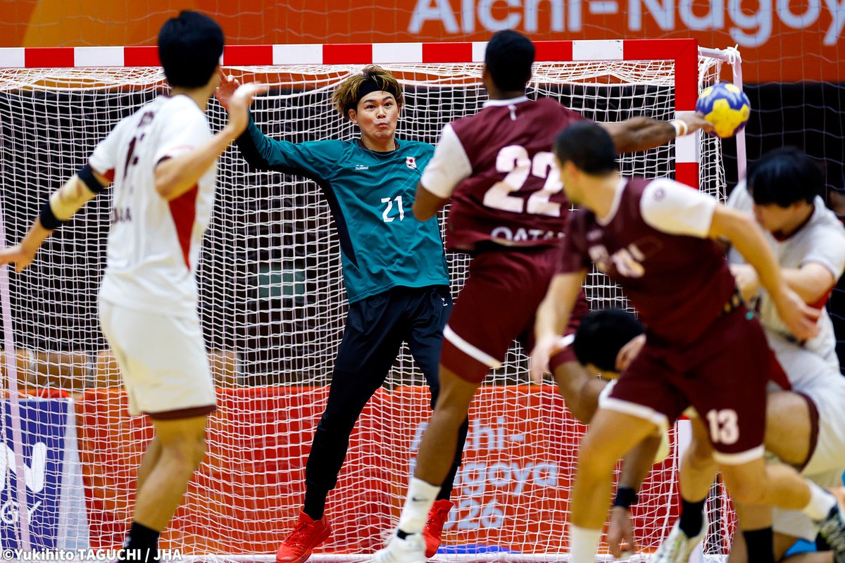 JHA_national's tweet photo. Match report📝
2026.9.25 vsカタール

相手の力強いプレーに苦しみ敗戦、グループ2位で準々決勝へ。
▶https://t.co/GuvgeNhayS

準々決勝の対戦国はクウェートに決定✅

🇯🇵彗星JAPAN
🏆第20回アジア競技大会 
⚔️予選ラウンド第3戦
📍春日井市総合体育館

#IPPO
#TEAMJAPAN
#ハンドボール日本代表
