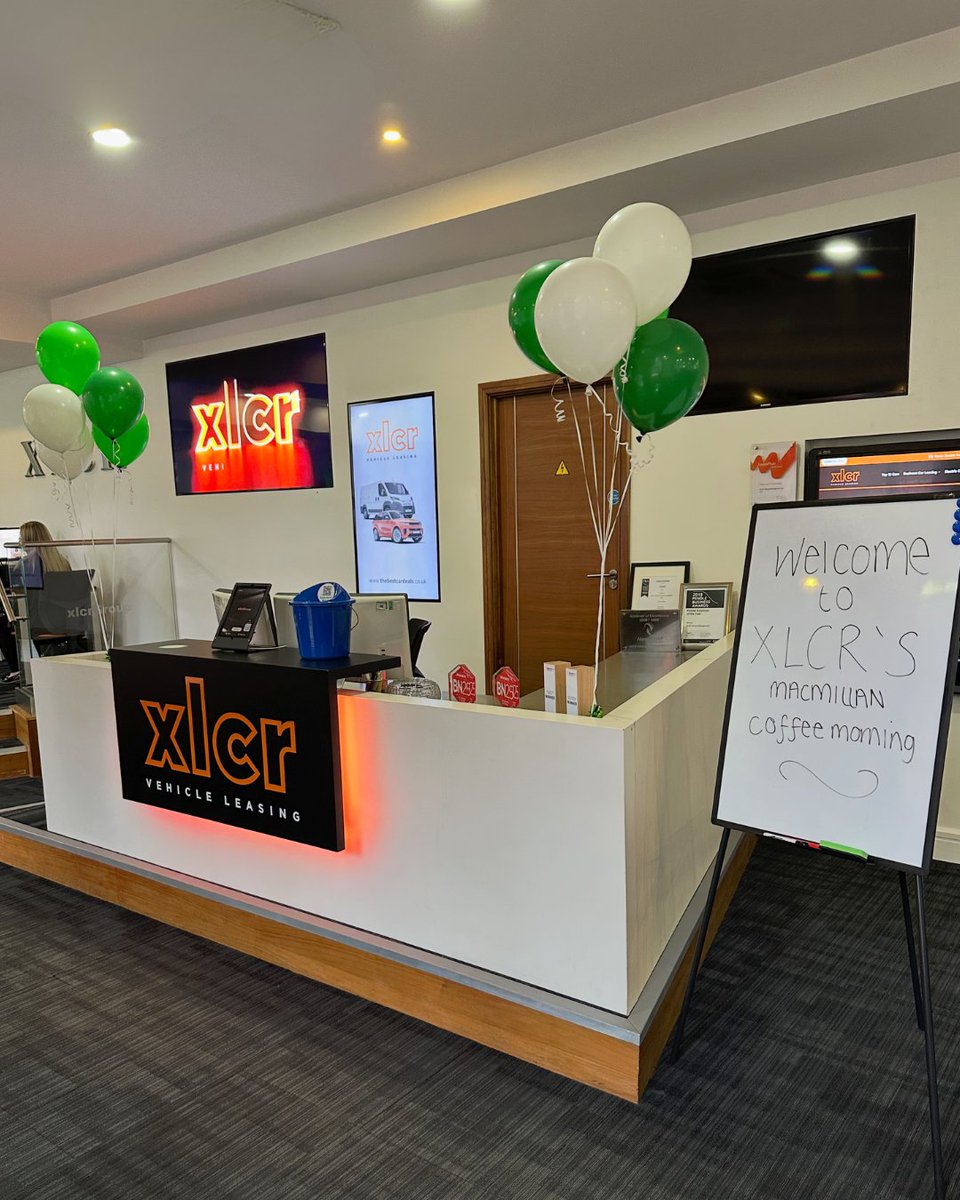 ukbestcardeals's tweet photo. A big thank you to Mel, Emmy & Tracey for getting everything set up this morning with cakes, decorations and all the little details! π
A huge thank you to the XLCR team who has baked (or bought!) some tasty treats to help us raise money!
#XLCRVehicleManagement #Macmillan https://t.co/olL3KR74x8