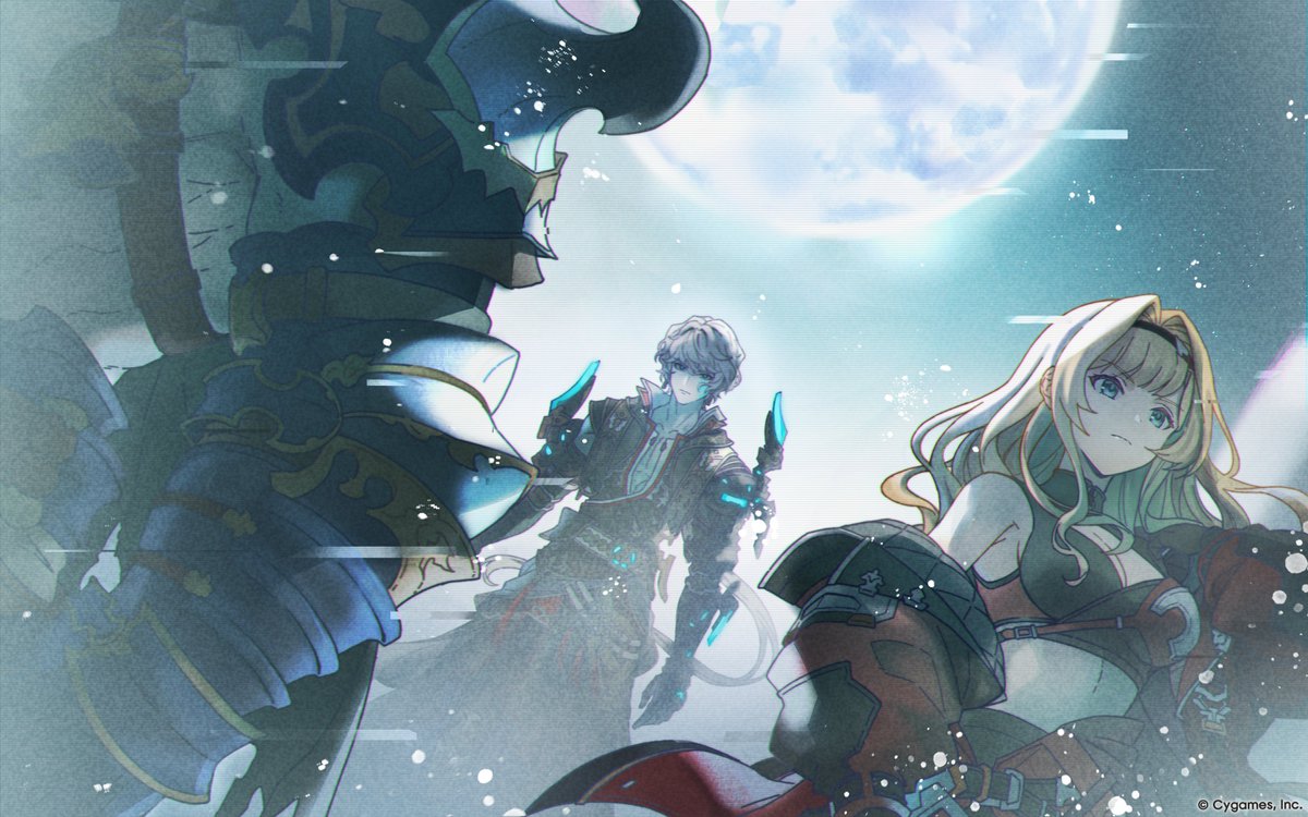 granbluefantasy's tweet photo. 【グランブルーファンタジー】イベント「フェアウェル、コールドハート」が9/28(月) 19:00より開催！
突如現れた巨大な物体が太陽を覆い、闇に包まれた空の世界を「月」の無人機が襲う。「組織」の面々が再集結し「月」と対峙する中、彼らの背を静かに観察する瞳があり── #グラブル https://t.co/3mDbNN8W4V