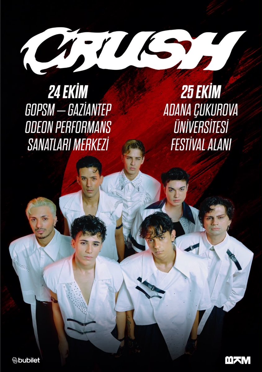 wearecrushboys's tweet photo. Gaziantep ve Adana konserlerimizin biletleri şu anda satışta! 🤍 
https://t.co/waucEtC1DK https://t.co/NHOWTg7yhD
