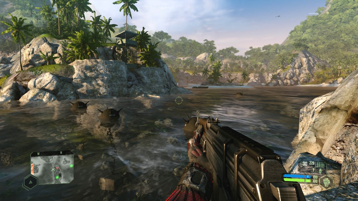 PS4Ron's tweet photo. For my next game i decided to give #PS4 #CrysisRemastered from the #CrysisRemasteredTrilogy a go 😎 I tried to play #Crysis in 2007 but my PC at the time didnt run it well, so never finished it. The graphics still looks nice for a 2007 game 🙂 https://t.co/I4otX51keN