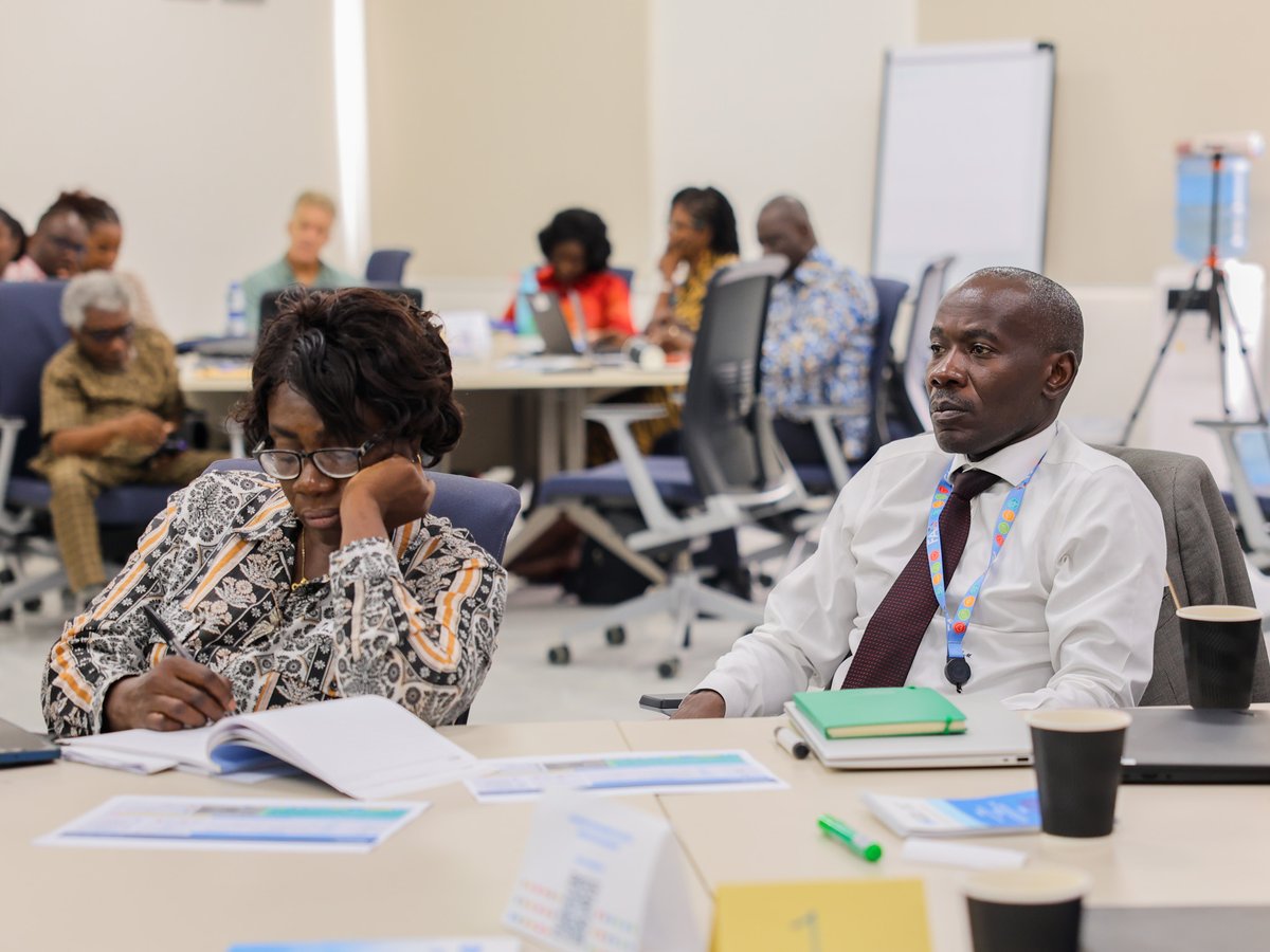 UNinGhana's tweet photo. Day3⃣🇬🇭
#UNinGhana Country Team and technical staff &amp; Govt partners are meeting to engage in dialogue to agree on the preliminary direction for each strategic outcome of the new Cooperation Framework that will now shape the drafting ahead. #UNGhanaCF https://t.co/mZw2u7kJRR