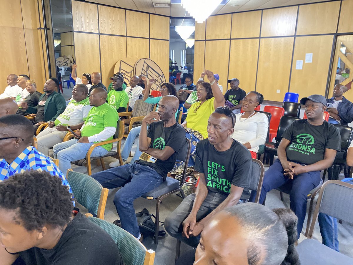 MbahareKekana_'s tweet photo. With confidence, Madibeng Municipality and the entire North West Province are ready for 4 November 2026. 🇿🇦💚
Our structures are ready, our councillor candidates are ready, and our teams are on the ground preparing for the road ahead.
PC @MasegoKodisang and PS @OfentseKombe are ready to bring @Action4SA to full force across the province and deliver change in our communities.#VoteActionSA #LetsFixNorthWest #ItsTimeForAction