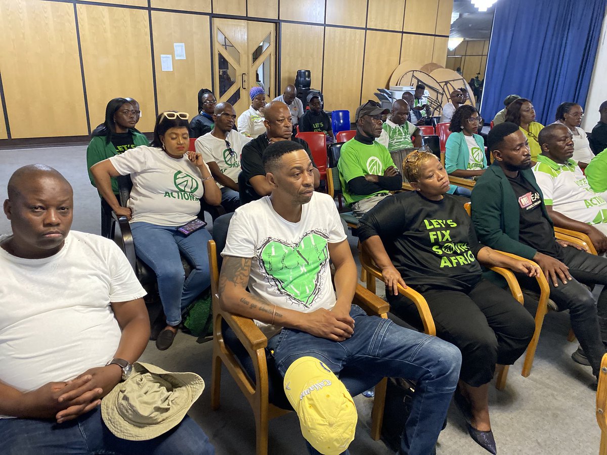 MbahareKekana_'s tweet photo. With confidence, Madibeng Municipality and the entire North West Province are ready for 4 November 2026. 🇿🇦💚
Our structures are ready, our councillor candidates are ready, and our teams are on the ground preparing for the road ahead.
PC @MasegoKodisang and PS @OfentseKombe are ready to bring @Action4SA to full force across the province and deliver change in our communities.#VoteActionSA #LetsFixNorthWest #ItsTimeForAction