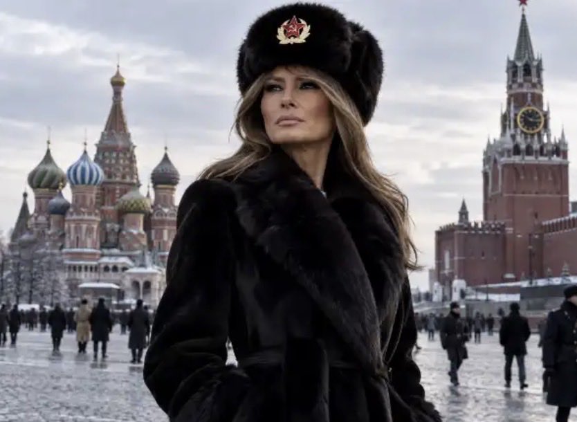 lucatelese's tweet photo. Grazie Melania ♥️

#trump https://t.co/K6E2Jrfonl