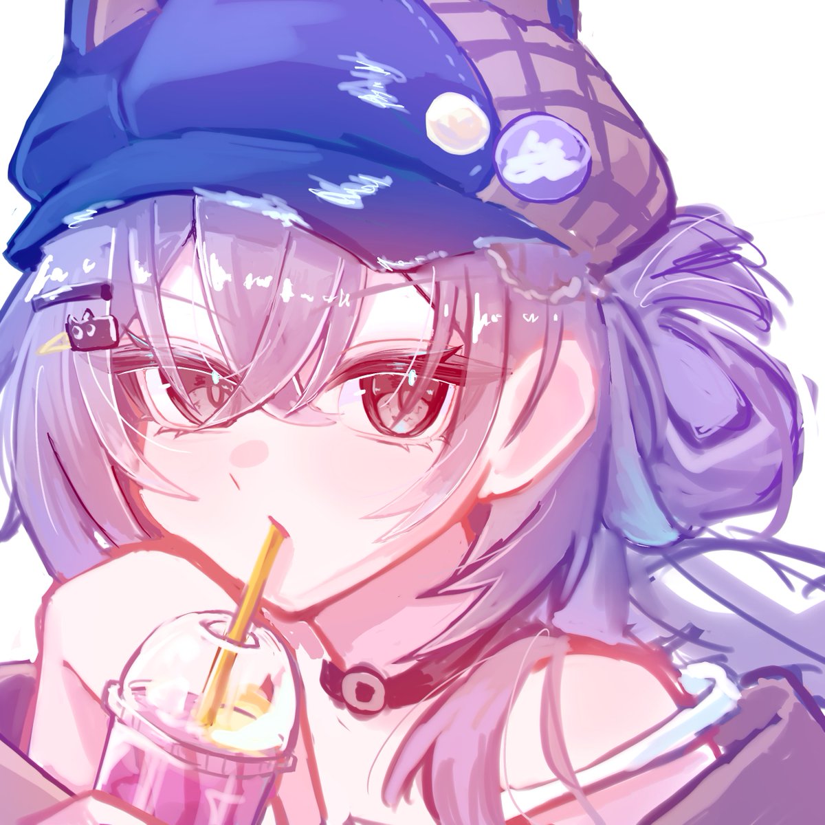 soe0307's tweet photo. ワンドロ +30 day7
コラボ銀狼🥤💜

#崩壊スターレイル  #SilverWolf https://t.co/nAqtxPajar