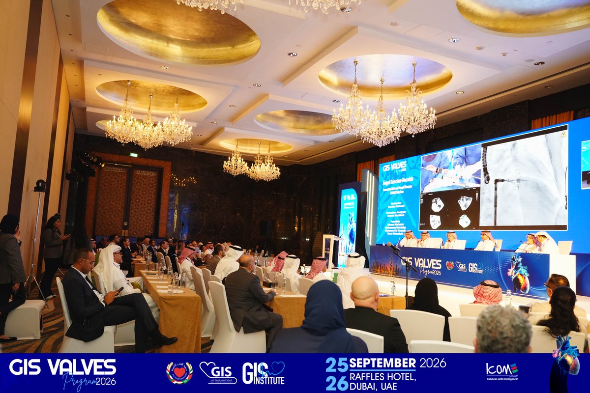 GisGulf's tweet photo. This is the structural heart community, in one room.
A full hall at #GISValves2026, here to learn, exchange ideas and push valve intervention forward, together.
#AorticValve #MitralValve #TricuspidValve #GIS #StructuralHeart #SimulationWorkshops #ValvularHeartDisease #InterventionalCardiology #Cardiology #ValveInValve