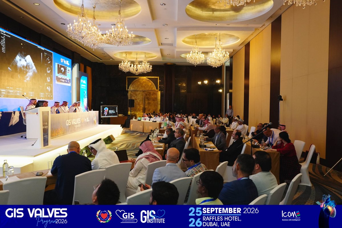 GisGulf's tweet photo. This is the structural heart community, in one room.
A full hall at #GISValves2026, here to learn, exchange ideas and push valve intervention forward, together.
#AorticValve #MitralValve #TricuspidValve #GIS #StructuralHeart #SimulationWorkshops #ValvularHeartDisease #InterventionalCardiology #Cardiology #ValveInValve