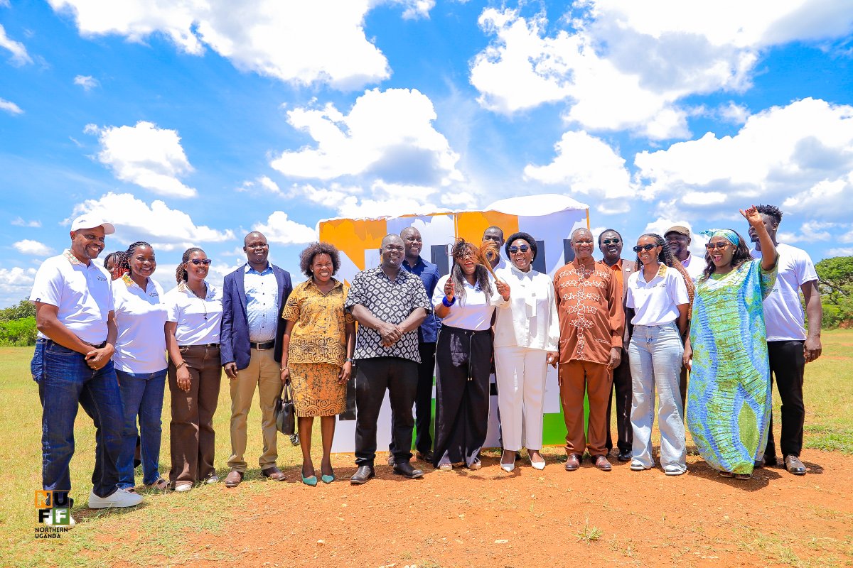 fourthmediaug's tweet photo. Partners:

✂️ And it's official! The NUFF 2026 Launch was sealed with the ceremonial ribbon-cutting at Tegot Farmstead today - marking the first step toward the Northern Uganda Farm Festival this December 🌾

📅 Dec 11–12, 2026 | "Kodi pa Lyec - Seeds of Greatness".

@norbertmao @LadyTEGOT @DamalieOwori 

#NorthernUgandaFarmFestival2026