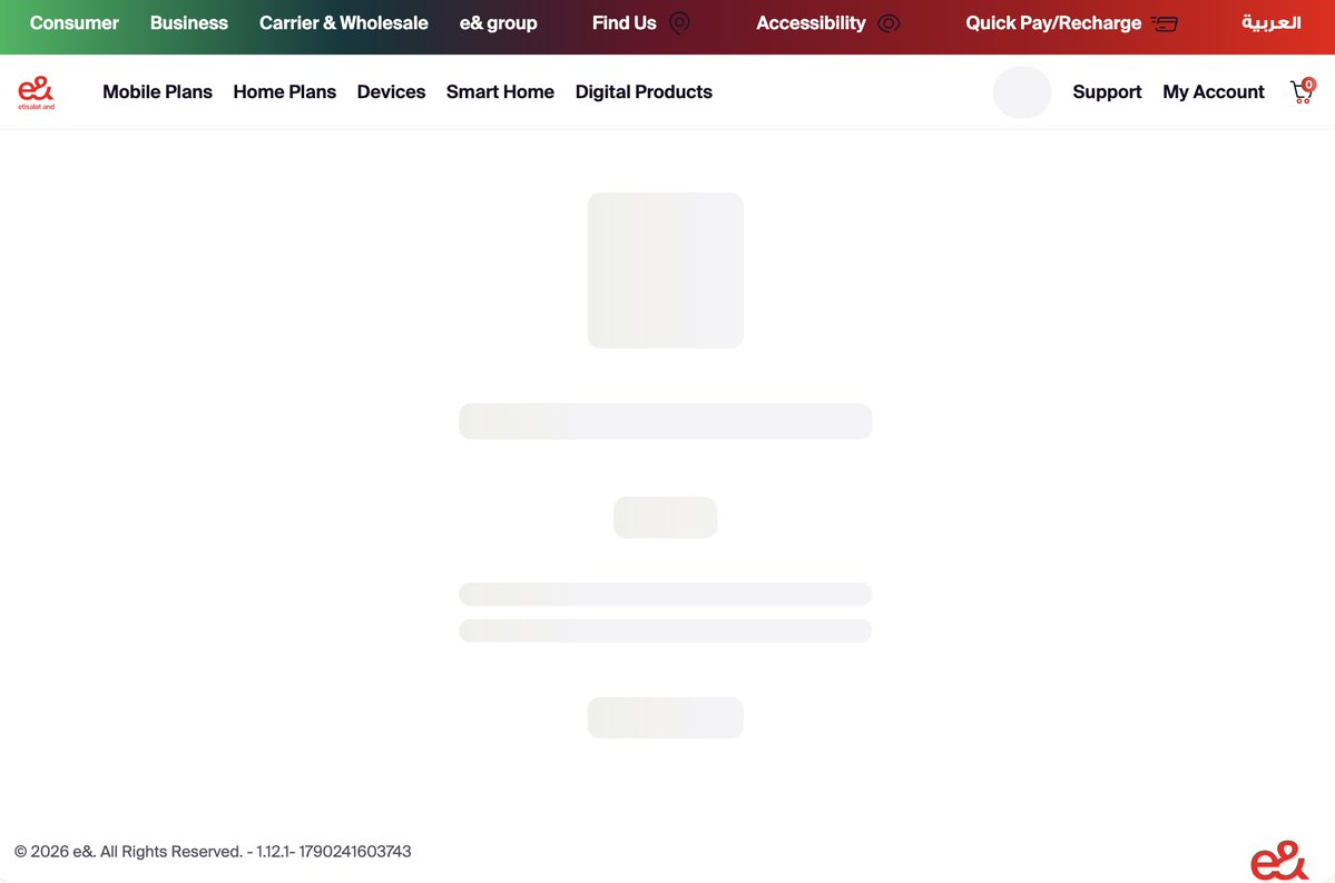 ShippingManJr's tweet photo. I don't understand how the largest "tech" companies &amp; telecom duopoly, etisalat and du, both manage to have the worst, slowest and most buggy websites in the whole of UAE.

They literally control the internet but can't seem to get websites right. https://t.co/wlch2dzEOj