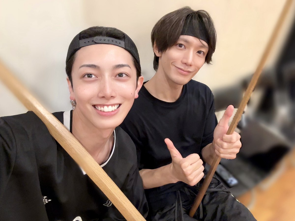 Taiga08270217's tweet photo. 今日も稽古でした…！

明日も近藤さんの為に剣の腕を磨いてきます⚔️
#薄桜鬼 #薄ミュ #黎明録 https://t.co/kFGsx7CSDR