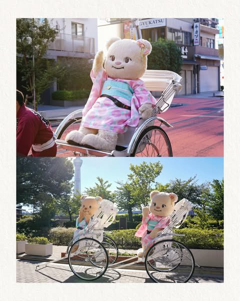 Butterbear_Fans's tweet photo. [🧸] รูปและคลิปเพิ่มเติม

©️IG : https://t.co/LOw2Cpjgy4

หนูไปนั่งรถลากชมวิวทิวทัศน์ของโตเกียวกับน้องเนยมาค่ะ ☺️💓
ไม่ว่าจะมองไปทางไหนก็มีแต่วิวสวย ๆ เต็มไปหมดเลย เป็นความทรงจำที่ดีมาก ๆ เลยค่ะ 💌

#バターベア #ビアンカベア
#Butterbear #Biancabear
#ด้อมน้องเนย https://t.co/3HJhCVDNTT