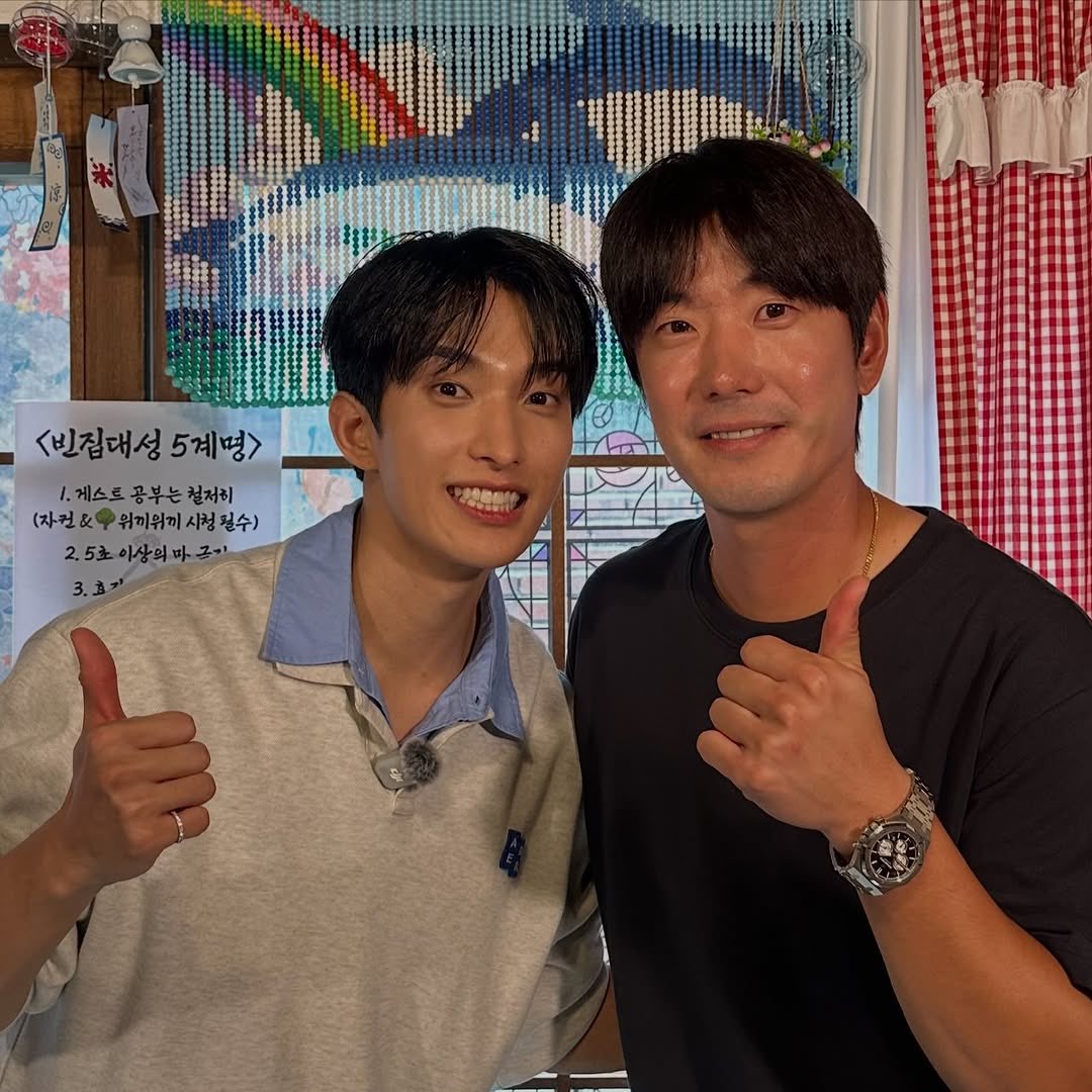 KyeomsBaekery's tweet photo. — 260925 Kim Jaeho’s IG Update with Dokyeom #도겸 

You have worked so hard🥹🥹🥹 https://t.co/nGjeupmvdi