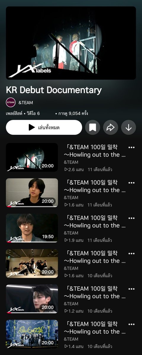 gureumdy's tweet photo. #แอ่นทีม101 Documentary เกี่ยวกับการเดบิวต์เกาหลีมีซับอังกฤษใน YouTube แล้วน้า ไม่แน่ใจว่ามีซับมานานหรือยัง แต่ก็อยากให้ทุกคนได้ไปดูเพื่อทำความเข้าใจ &TEAM มากขึ้นคับ!

คือต้องบอกก่อนว่า &TEAM เป็นวงที่เริ่มต้นเดบิวต์ในประเทศญี่ปุ่น ภายใต้ค่าย HYBE Japan ที่แยกออกมาดูแลฝั่งญี่ปุ่น แอ่นทีมจึงทำเพลงภาษาญี่ปุ่น และทำการโปรโมตในประเทศญี่ปุ่นเป็นหลักมาโดยตลอด แต่แน่นอนว่าค่ายใหญ่อยู่ฝั่งเกาหลี จึงทำให้มีช่วงที่ส่งไปโปรโมตบนรายการเพลงเกาหลีบางครั้งบางคราว ฐานแฟนก็มีทั้งคนญี่ปุ่นและทั้งคนเกาหลี

ทีนี้ จากวงที่โปรโมตฝั่งญี่ปุ่นมาตลอด มาทำการเดบิวต์เกาหลีได้ยังไง? ค่ายได้ทำสารคดีเบื้องหลังพวกกระบวนการทำงานในระหว่างเดบิวต์เกาหลีออกมาด้วย ไปดูกันนะคับทุกคน! 

🔗 https://t.co/hMv5YYbzvg
