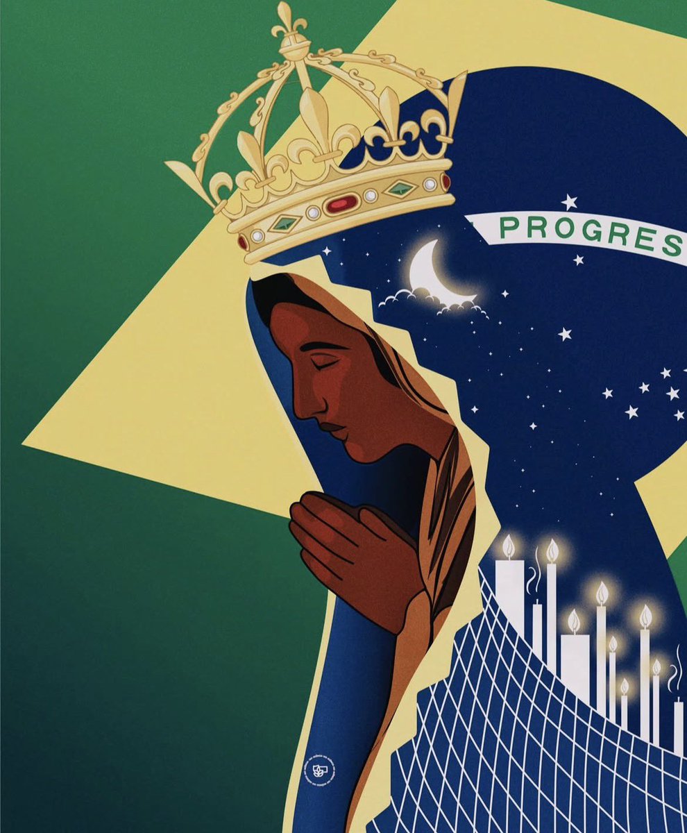 ParanaPetista's tweet photo. Nossa Senhora Aparecida, Padroeira do Brasil, rogai por nós ❤️ https://t.co/VGIhLa08DX