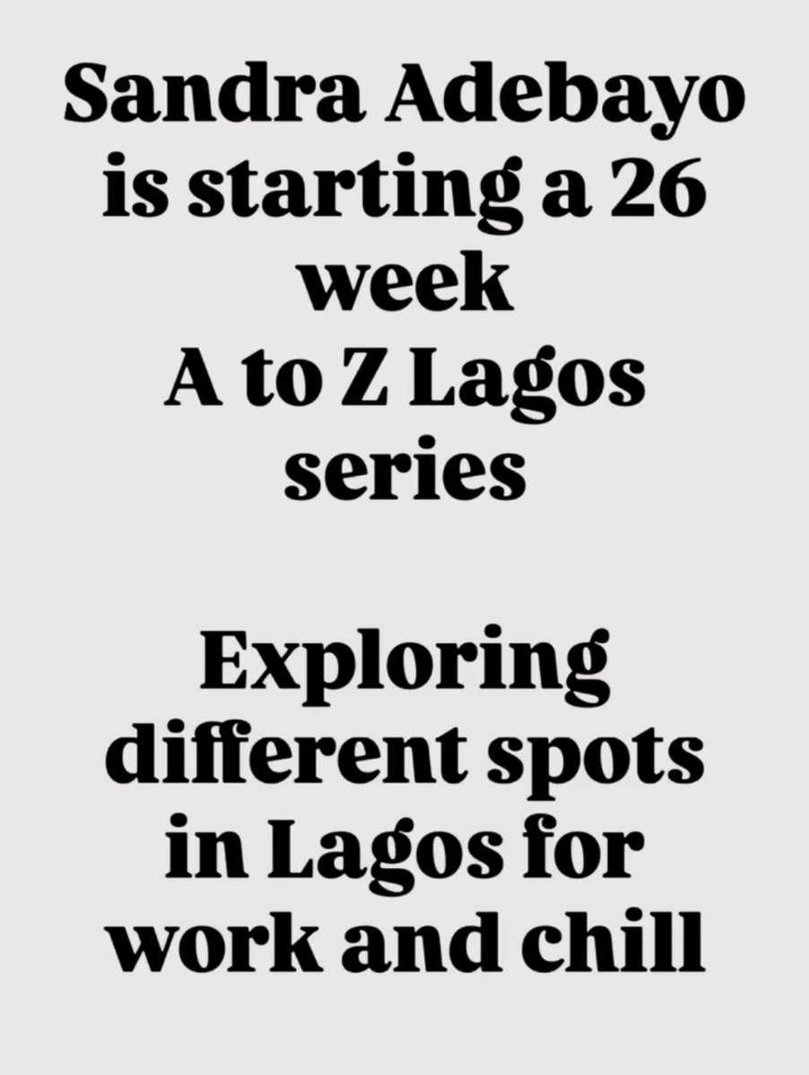 AlveraKnudhb's tweet photo. Starting in May, I’ll explore one Lagos spot weekly through October/November. I’m seeking fashion, tech, mobility, beauty, food, café, and lifestyle brands for 26 weeks of GRWMs, reviews, costs, and work-life content. Partner with me. https://t.co/mtBXv5sjaZ