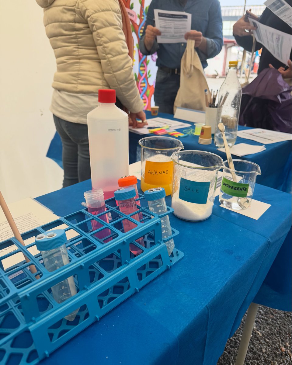 nottericerca's tweet photo. Estrazione del DNA da cellule di mucosa boccale e test genetici su lobo dell'orecchio, rotolamento della lingua, percezione dell'amaro.
#CNR #Irib #Unical #SuperScienceMe #ResearchIsYourNorthStar #NotteRicerca #ERN2026 #EuropeanResearchersNight https://t.co/6TtTdS0hZJ