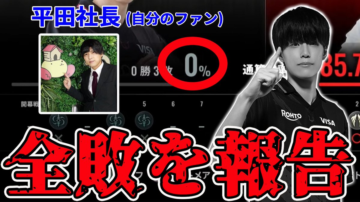 agunomomoclo's tweet photo. 【告知】
明日8/26(土)の21時から平田社長とコラボトーク配信します！

トークテーマ
・PS全敗の件について
・シャドバのコーチングで伸びる人伸びない人(過去にコーチングしてます)
等

応援してくれているファンの方へ全敗を報告する https://t.co/eGiO3WqWg4 @YouTubeより https://t.co/myLYnJggwF