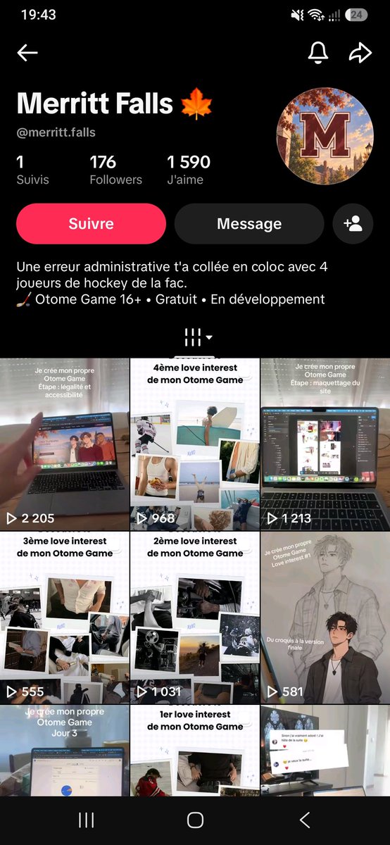 biscornulle's tweet photo. ⚠️MESSAGE POUR LA COMMU OTOME GAME / FAN D'AMOUR SUCRÉ ⚠️

Faites attention à qui vous donnez du buzz. Cette personne utilise de l'ia pour créer son otome game. 

#amoursucre #amordoce #corazondemelon #cdmtwt #otomegame https://t.co/TLrzvKOTDL