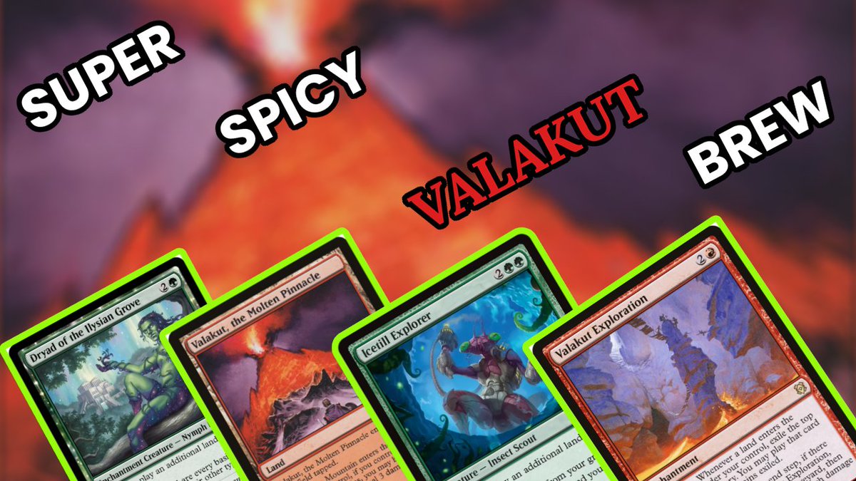 xgranham's tweet photo. Next 5 days I'll be uploading the Valakut lands leagues. Going live with SagaSphere™ Lands! https://t.co/MaZ8Pv8t3U
