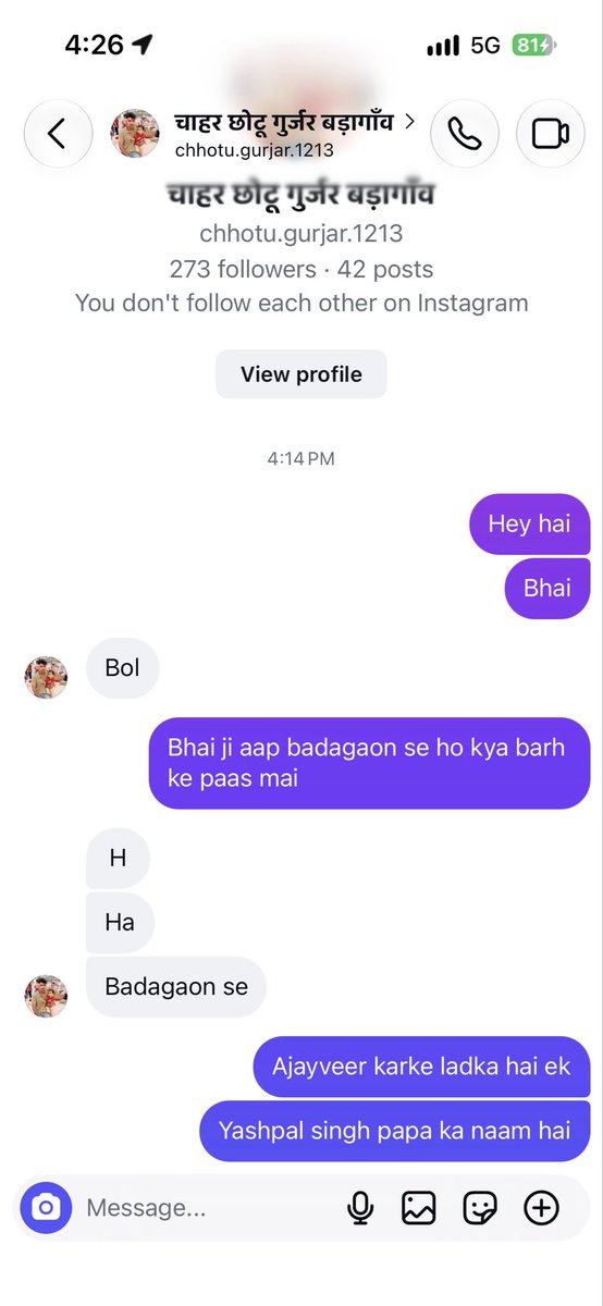 Cric_Akshay07's tweet photo. To all this Gurjar pages and random
Twitter accounts quoting him as jay Rathore he is Ajayveer Gurjar .

@RetardedHurt @Syngh_Unleashed @KshatriyaItihas @acid_mid https://t.co/EhqKMiQne2