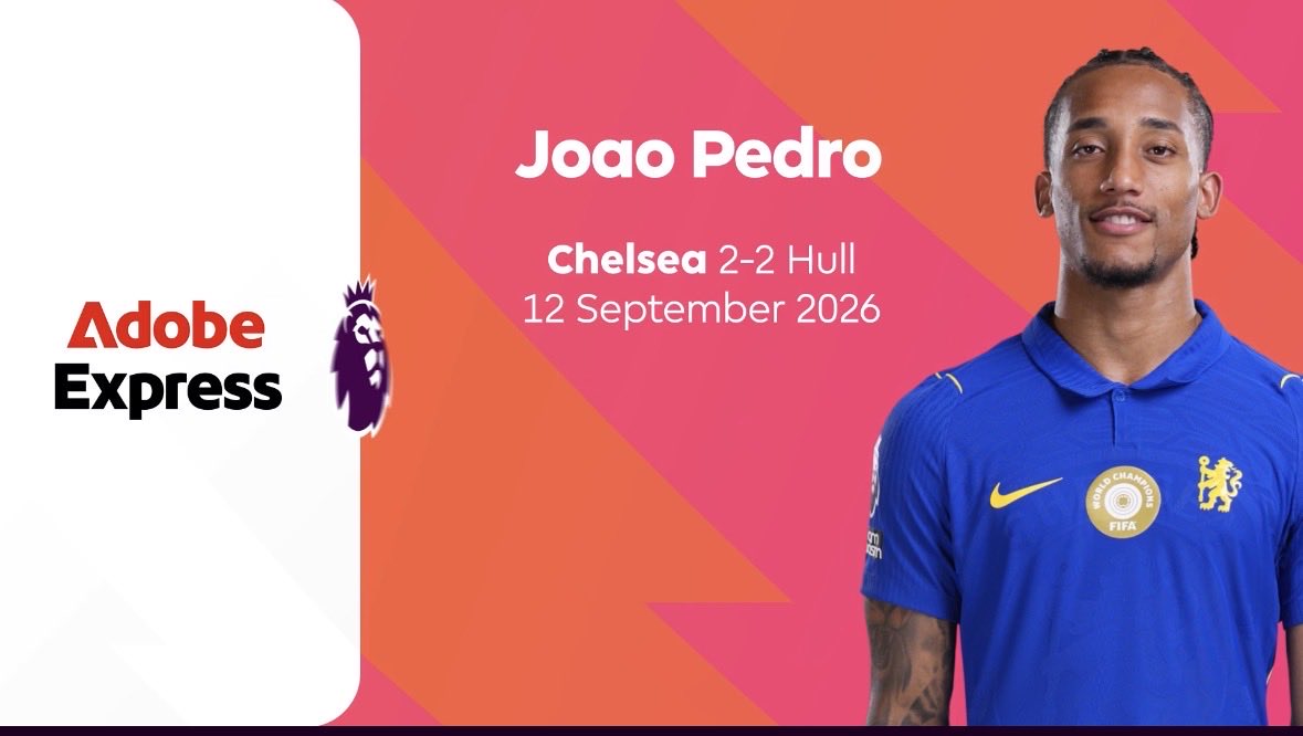 CFCDaily's tweet photo. 🚨 Joao Pedro has been named on the shortlist for the September Premier League Creative Moment of the Month https://t.co/k4R9rl1n0P