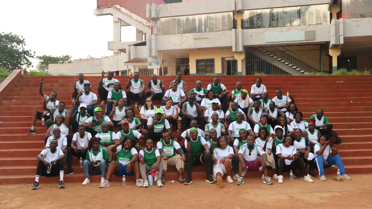mwarumba's tweet photo. 🏃🏾‍♀️🏃🏾‍♂️ Running together for a world without hunger!

This week, @Welthungerhilfe  CAR brought the #ZeroHungerRun2026 to Bangui for its 2nd edition in the Central African Republic, alongside the 10th edition in Bonn.

WHH colleagues, international partners and national organizations joined around one shared message: ending hunger requires collective action.

More than a run, it was a moment of solidarity, partnership and shared commitment.

Great to see colleagues from @Concern Worldwide, @Tearfund , @apsud25 , Echelle, INA and others joining us. Looking forward to an even bigger edition in 2027!

#Welthungerhilfe #ZeroHungerRun #ZeroHunger #Bangui #CAR #Partnerships #Solidarity @OCHA_CAR @UN_CAR