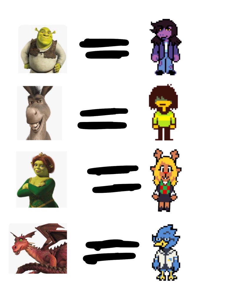 coff1n1997's tweet photo. my new fucking deltarune fucking theory https://t.co/S4vZoTIrPR