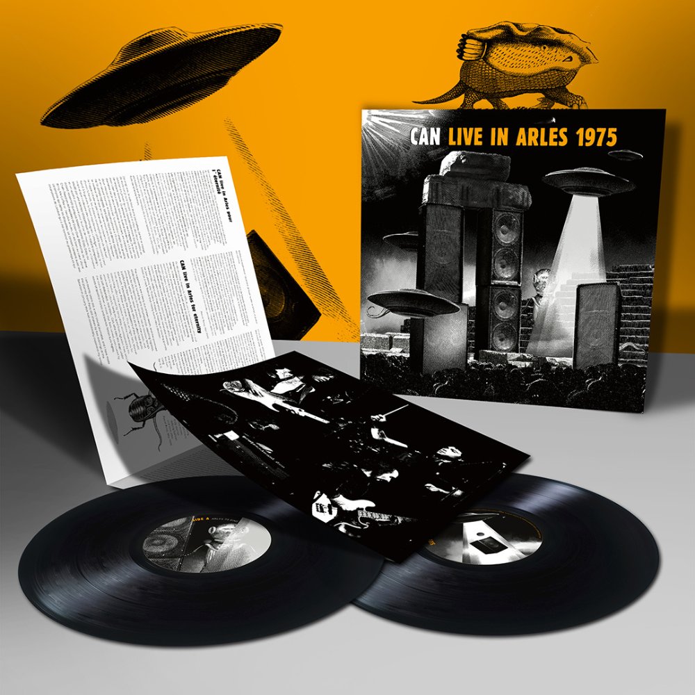 MuteUK's tweet photo. The seventh album in the CAN live series, Live in Arles 1975, is out now on double vinyl, CD, and streaming platforms.

https://t.co/xR3NxMDz0d https://t.co/hM7SPILCMT